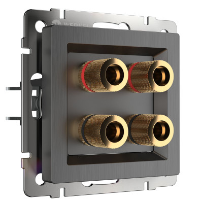 Werkel W1185004/ Акустическая розетка (графит рифленый), a050752