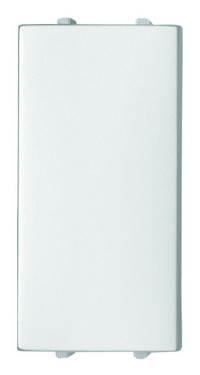 N2100 BL - Заглушка 1-модульная, серия Zenit, цвет альпийский белый - 2CLA210000N1101