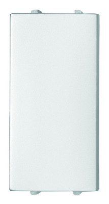 N2100 BL - Заглушка 1-модульная, серия Zenit, цвет альпийский белый - 2CLA210000N1101