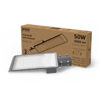 Светильник Уличный Gauss LED Avenue IP65 355*155*57 50W 5000lm 3000K 190-250V КСС "Ш" 1/10, 629534150