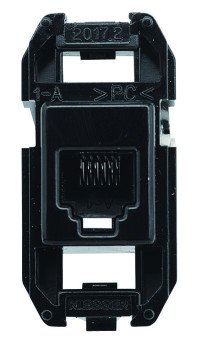 ABB NIE Tacto Разъем RJ12, 6 контактов, 3 кат.