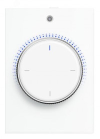 GVS CHRBC-04/S7.1.10 Переключатель с поворотной рукояткой, с камерой, белый