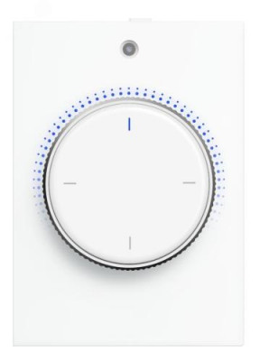 GVS CHRBC-04/S7.1.10 Переключатель с поворотной рукояткой, с камерой, белый