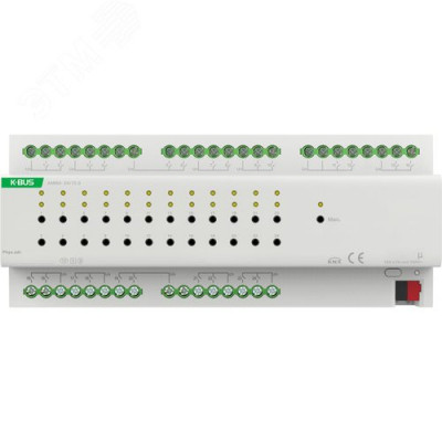 GVS AMMA-24/10.S Многофункциональный актуатор, 24 канала, 10А KNX Secure