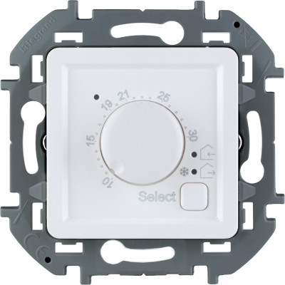 Legrand Терморегулятор для тёплого пола - Legrand Inspiria - с внешним датчиком в комплекте 16А 230В - белый, 673810