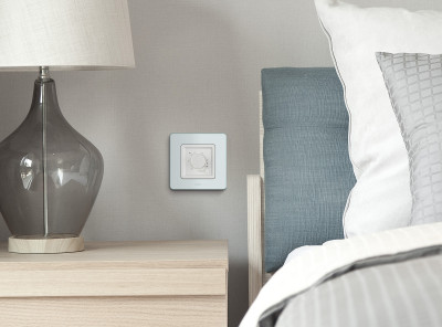 Legrand Терморегулятор для тёплого пола - Legrand Inspiria - с внешним датчиком в комплекте 16А 230В - белый, 673810