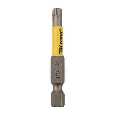 Бита для шуруповерта Torx T27х50 мм (2 шт./уп.) Kranz, KR-92-0429-1
