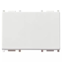 Vimar Клавиша на 3 модуля с индикатором "кольцо" с подсветкой, белая, 14023