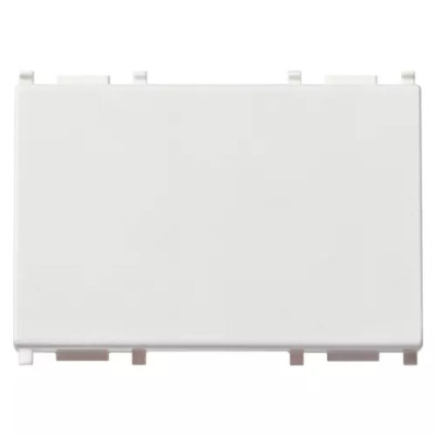 Vimar Клавиша на 3 модуля с индикатором "кольцо" с подсветкой, белая, 14023