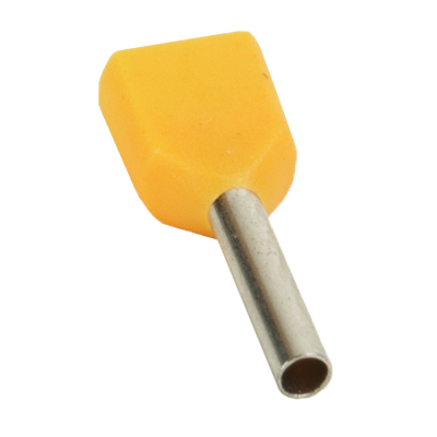 КЭАЗ Наконечник штыревой втулочный под два провода НШвИ2 OptiKit T-Shv2-PVC- 1,0-10(100шт), 278046