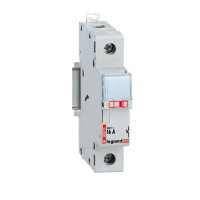 Legrand Разъединитель-держатель предохранителей - 1П - цилиндрические бытовые предохранители - 25 А, 005813 Legrand Разъединитель-держатель предохранителей - 1П - цилиндрические бытовые предохранители - 25 А, 005813