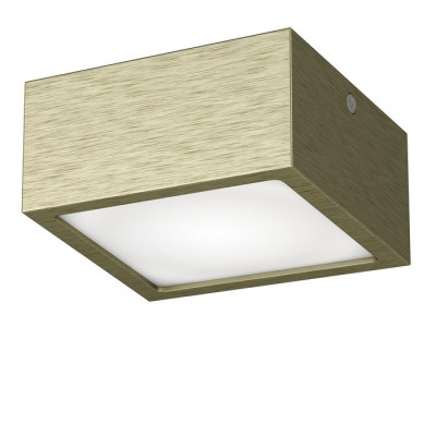 Lightstar 213921 Светильник ZOLLA QUAD LED-SQ 10W 780LM ЗЕЛЕНАЯ БРОНЗА 4000K IP44 (в комплекте)