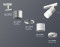 Трековый акцентный светильник однофазный MR16 GU5.3, AMBRELLA LIGHT, XT7401071
