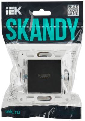 SKANDY Роз. HDMI SK-H01Bl черн. IEK, SK-H10-K02
