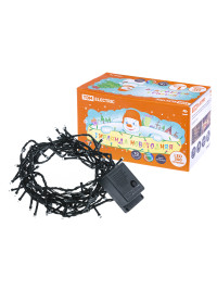 Гирлянда новогодняя светодиодная, СГ 200 З, 220 В, зеленый шнур, многоцветная, 10 м, 8 режимов TDM Electric, SQ0361-0011 Гирлянда новогодняя светодиодная, СГ 200 З, 220 В, зеленый шнур, многоцветная, 10 м, 8 режимов TDM Electric, SQ0361-0011