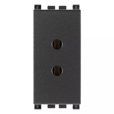 Vimar Розетка 2P 6A 24V, серая, 19330