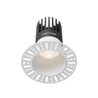 Maytoni Technical Встраиваемый светильник Dip Hight+ 4000K 15Вт 50°, DL122-15W-4K-TRS-W