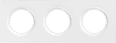 Donel D16 глянцевый белый Рамка 3-я, DO21303