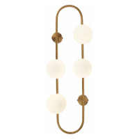 ST LUCE SL1149.301.04 Бра ST-Luce Латунь/Белый G9 4*5W