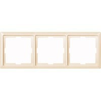 MTN481344 - MERTEN Artec РАМКА 3 поста, БЕЖЕВЫЙ, SD
