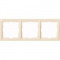 MTN481344 - MERTEN Artec РАМКА 3 поста, БЕЖЕВЫЙ, SD