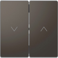 MTN3855-6034 - Merten D-Life КЛАВИША-КНОПКА для жалюзи, АНТРАЦИТ, Schneider Electric