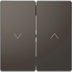 MTN3855-6034 - Merten D-Life КЛАВИША-КНОПКА для жалюзи, АНТРАЦИТ, Schneider Electric