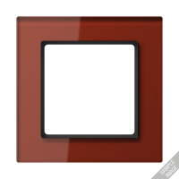Рамка 4-кратная; красный оксид, AC584GLRT Рамка 4-кратная; красный оксид, AC584GLRT