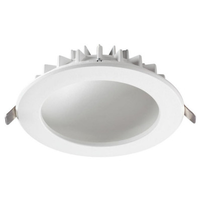 Novotech 358806 SPOT NT21 237 белый Светильник встраиваемый светодиодный IP20 LED 12W 960Лм 3000K 100-240V GESSO