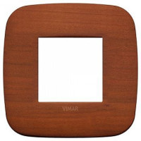 19672.52 - Vimar Накладка ROUND на 2 модуля вишня