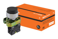 Кнопка BL21 без подсветки черный 1з TDM Electric, SQ0704-0047