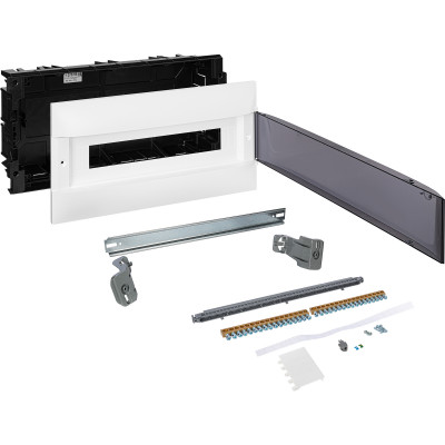 Legrand Practibox S Пластиковый щиток Встраиваемый 1X22 Дымчатая дверь, 137555