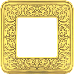 FD01371OB Fede Emporio Рамка 1-ная, Bright Gold