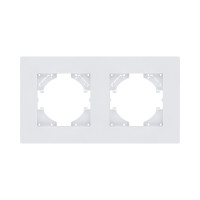 Рамка 2-постовая, белый Kollinger Aspekt AT2WH