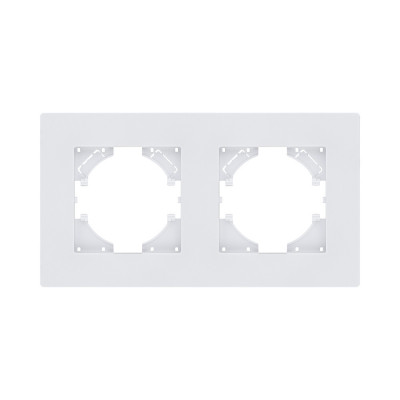 Рамка 2-постовая, белый Kollinger Aspekt AT2WH