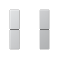 комплект накладок 2гр алюминий, A502TSAAL