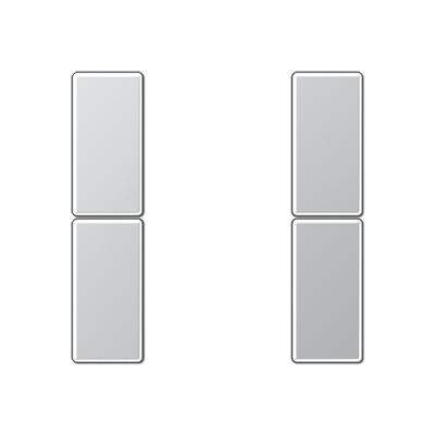 комплект накладок 2гр алюминий, A502TSAAL