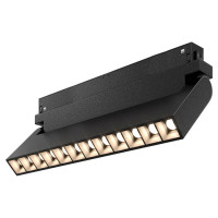 Arte Lamp LINEA, Магнитные трековые системы, цвет арматуры - черный, цвет плафона/декора - , 1х15W LED, A4648PL-1BK