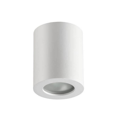 3571/1C HIGHTECH ODL18 249 белый Потолочный накладной светильник IP44 GU10 1*50W 220V AQUANA