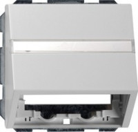 0870015 Gira Накладка с опорной пластиной для розеток средств связи 0870015 Gira Накладка с опорной пластиной для розеток средств связи