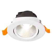 ST LUCE ST211.548.06.24 Св-к встр. Белый LED 1*6W 4000K 480Lm Ra80 24° IP20 D86xH50 220-240V
