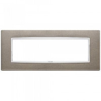 20657.C08 - Vimar Накладка классика для 7 модулей титан металлик 20657.C08 - Vimar Накладка классика для 7 модулей титан металлик
