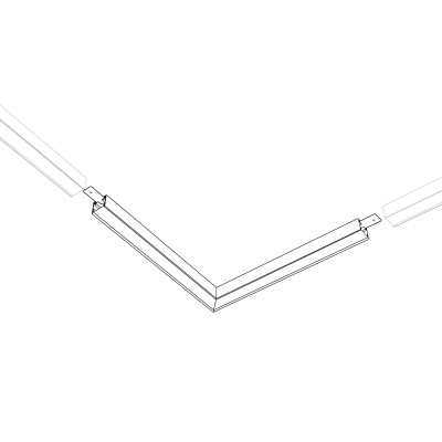 Угол SL-LINE-2522 BLACK (Arlight, Металл), 044940