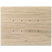 Vimar Накладка EIKON TACTIL для 4 модулей, белёный дуб ( мин. 20 шт.), 21664.32