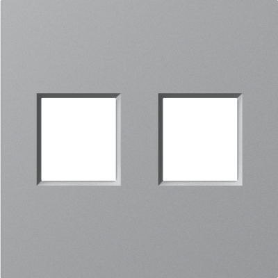 Donel A07 матовый серый накладка 2-я для розеток RJ45,TV,SAT , серия DB, DE86940