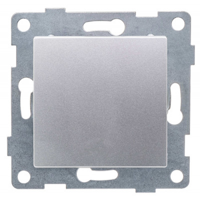 GUSI Ugra МЕХАНИЗМ Выкл. 1кл. перекрестный, скрытая установка, 10А, 250В. Цвет: серебро., С11В7-004