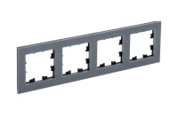 ATN343204 - ATN343204 - AtlasDesign Nature Рамка на 4 поста, мрамор айс грей