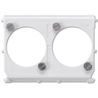 Монтажная вставка для двойных штекеров на шасси, 54-2CXLR