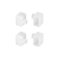 Заглушка WPH-FLEX-1018-SIDE WHITE с отверстием (Arlight, Пластик), 040856