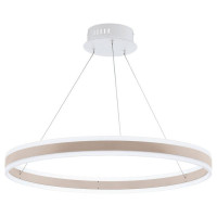 39313 Светодиод. подвес TONARELLA с димм., 78W(LED), 9120lm, ?800, H1500, сталь, шампань/пластик, ма